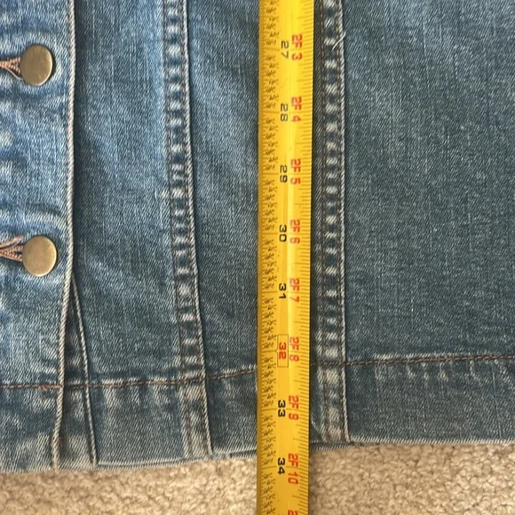 N/Nicholas Light Wash Denim dress - Picture 9 of 13